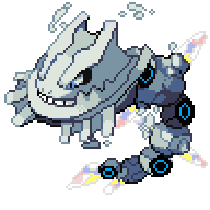 Crystal Mega Steelix by Lanmana  Onix pokemon, Pokemon project, Pokemon