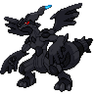 Cool reshiram /zekrom fusion